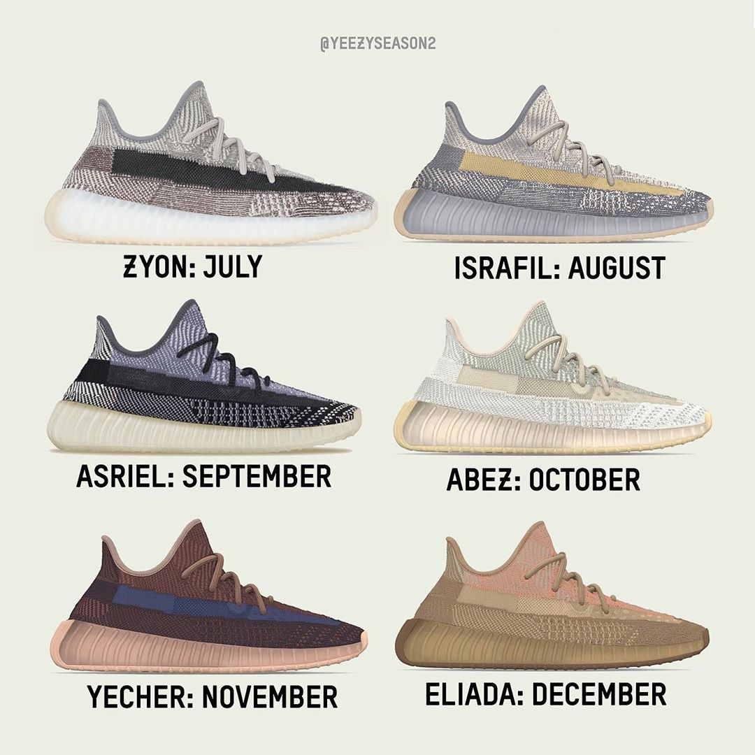 sepatu adidas yeezy boost 350 v2 Eliada running mens .